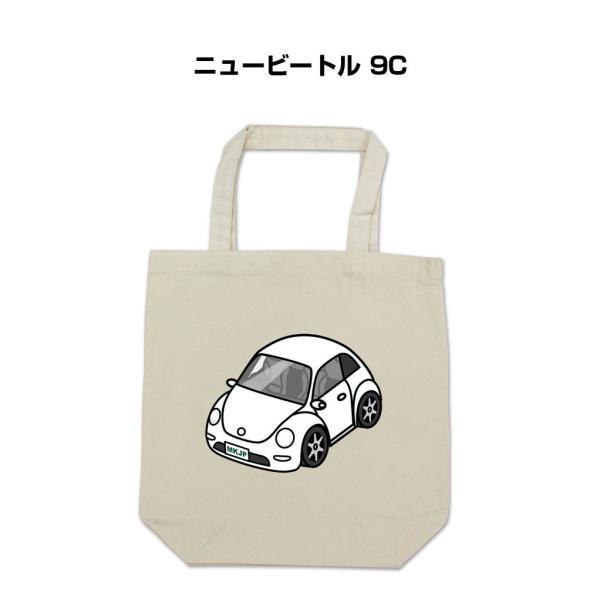 トートバッグ エコバッグ 車好き プレゼント 車 メンズ 男性 ニュービートル 9C ゆうパケット送...