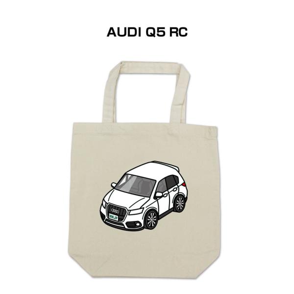 トートバッグ エコバッグ 車好き プレゼント 車 メンズ 男性 AUDI Q5 RC ゆうパケット送...