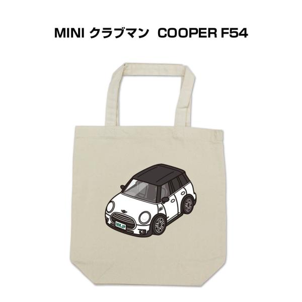 トートバッグ エコバッグ 車好き プレゼント 車 メンズ 男性 MINI クラブマン COOPER ...