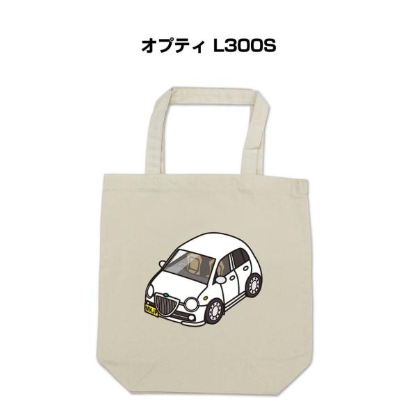トートバッグ エコバッグ 車好き プレゼント 車 メンズ 男性 オプティ L300S ゆうパケット送...