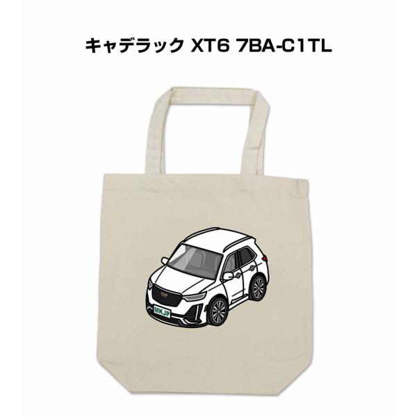 トートバッグ エコバッグ 車好き プレゼント 車 メンズ 男性 キャデラック XT6 7BA-C1T...