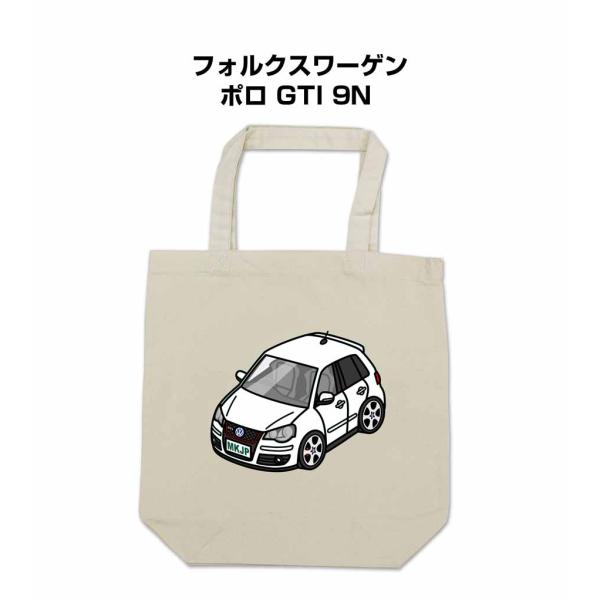 トートバッグ エコバッグ 車好き プレゼント 車 メンズ 男性 フォルクスワーゲン ポロ GTI 9...