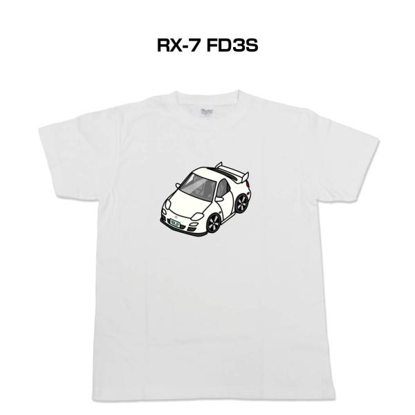 かわカッコいい Tシャツ RX-7 FD3S ゆうパケット送料無料