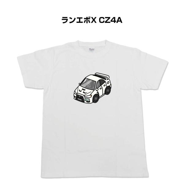 MKJP かわカッコいい Tシャツ ミツビシ ランエボX CZ4A ゆうパケット送料無料