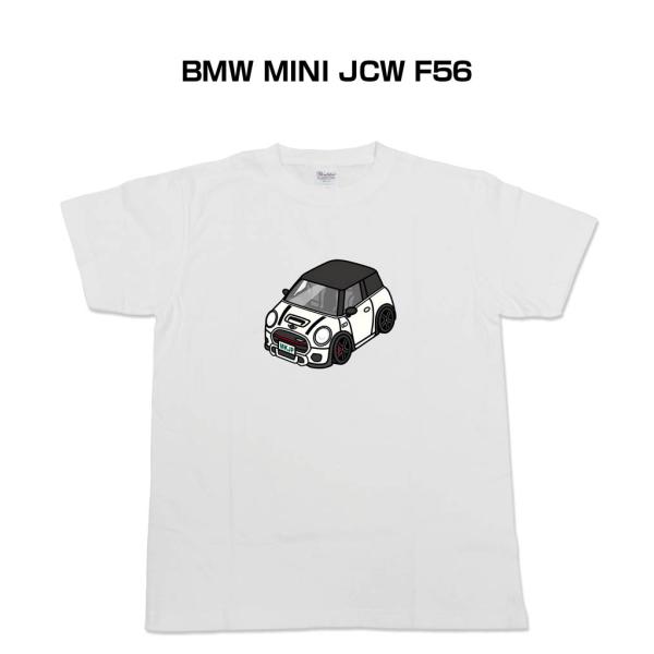 MKJP かわカッコいい Tシャツ 外車 BMW MINI JCW F56 ゆうパケット送料無料