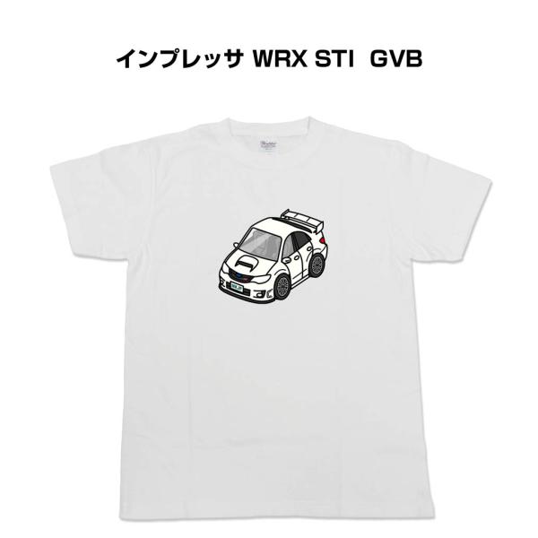 かわカッコいい Tシャツ インプレッサ WRX STI GVB ゆうパケット送料無料