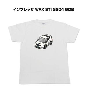 MKJP かわカッコいい Tシャツ スバル インプレッサ WRX STI S204 GDBの商品画像