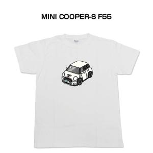 MKJP かわカッコいい Tシャツ 外車 MINI COOPER-S F55の商品画像