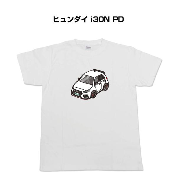 MKJP かわカッコいい Tシャツ 外車 ヒュンダイ i30N PD ゆうパケット送料無料