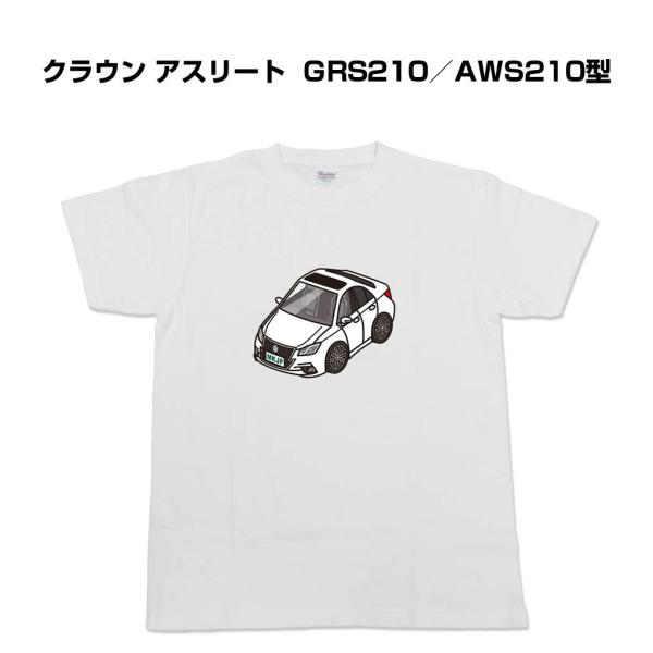 MKJP かわカッコいい Tシャツ トヨタ クラウン アスリート GRS210／AWS210型 ゆう...