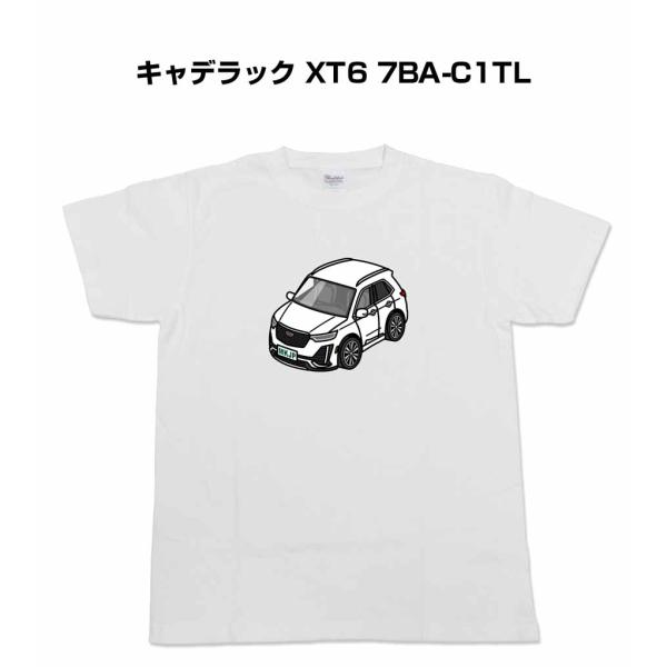 かわカッコいい Tシャツ キャデラック XT6 7BA-C1TL  ゆうパケット送料無料