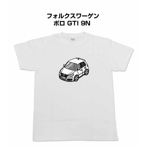 かわカッコいい Tシャツ フォルクスワーゲン ポロ GTI 9N  ゆうパケット送料無料