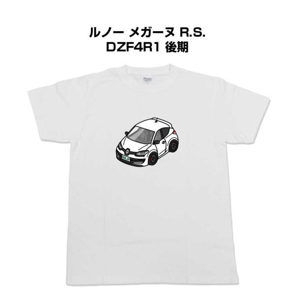 かわカッコいい Tシャツ ルノー メガーヌ R.S. DZF4R1 後期 ゆうパケット送料無料