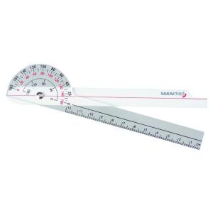 プラスチック角度計 ゴニオメーター SPR-625R 酒井医療