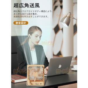 【在庫処分】卓上扇風機 小型 超軽量 USB充...の詳細画像2