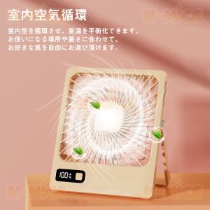 【在庫処分】卓上扇風機 小型 超軽量 USB充...の詳細画像5