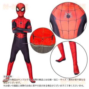 スパイダーマン 子供服 コスプレ ファー フロ...の詳細画像4