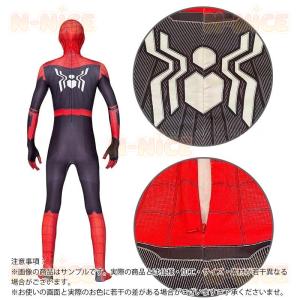 スパイダーマン 子供服 コスプレ ファー フロ...の詳細画像5