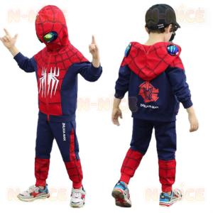 子供服 スパイダーマン 春秋 長袖 男の子 女...の詳細画像1