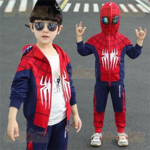 子供服 スパイダーマン 春秋 長袖 男の子 女...の詳細画像2