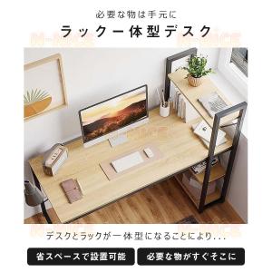 パソコンデスク 120cm パソコンデスク デ...の詳細画像3