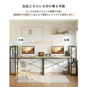 パソコンデスク 120cm パソコンデスク デ...の詳細画像5