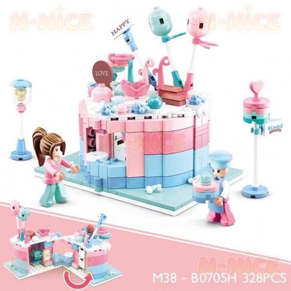 【互換品】ブロック互換 レゴ 互換品 レゴケーキ屋 飲食店 H セットクリスマス プレゼント