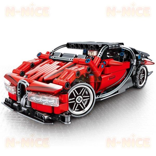 【互換品】ブロック互換 レゴ 互換品 レゴプルバックカー ブガッティ シロン 互換品 クリスマス プ...