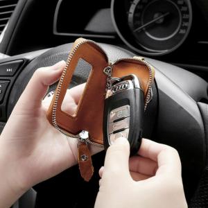 キーケース 名入れ 革 スマートキーケース 車...の詳細画像1