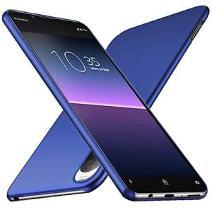 Xperia 10 II ケースXperia 10 II SO-41A ケース 軽量 スリム 耐久性 薄型 PC 指紋防止 耐衝撃カ X