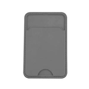 wumio カード収納ポケット 黒 シリコン スマホ 背面 手帳型ケース 手帳 スマホケース 免許証 定期 交通系カード ICカード 背面ポケット 薄