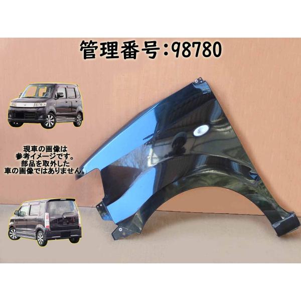 H19 ワゴンＲ MH22S ZHY 左フェンダーパネル