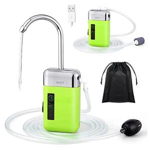 ZenCT アウトドアポンプ 充電式 ウォーターポンプ エアーポンプ 給水ポンプ LEDライト付き センサー感知スイッチ付き 電動式 一体化 新型 簡
