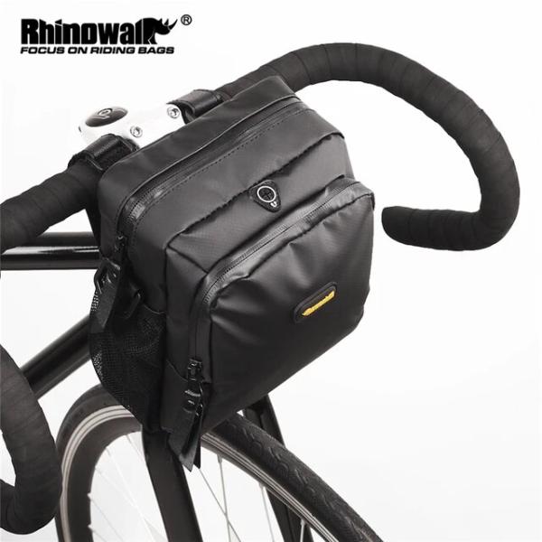 Rhinowalk-自転車バッグ,新しいフロントフレームチューブバッグ,折りたたみ式,防水,電話バッ...