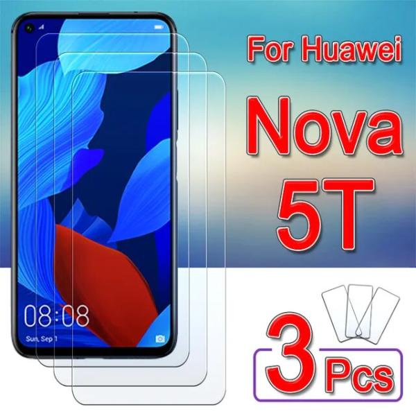 Huawei nova 5 tガラス保護スクリーンプロテクターのためのnova 5 t 5 t T5...