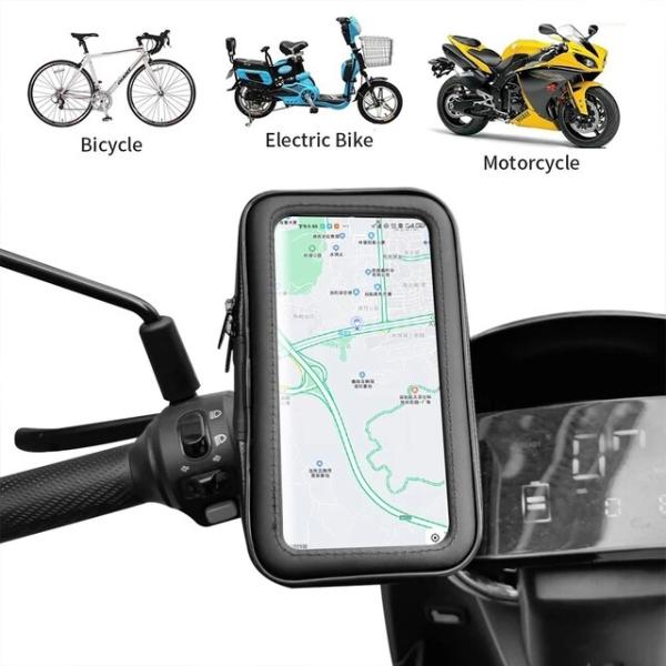 オートバイまたはスクーター用の防水ケース,6.5インチ,エアバッグ付き,iPhone XS max用