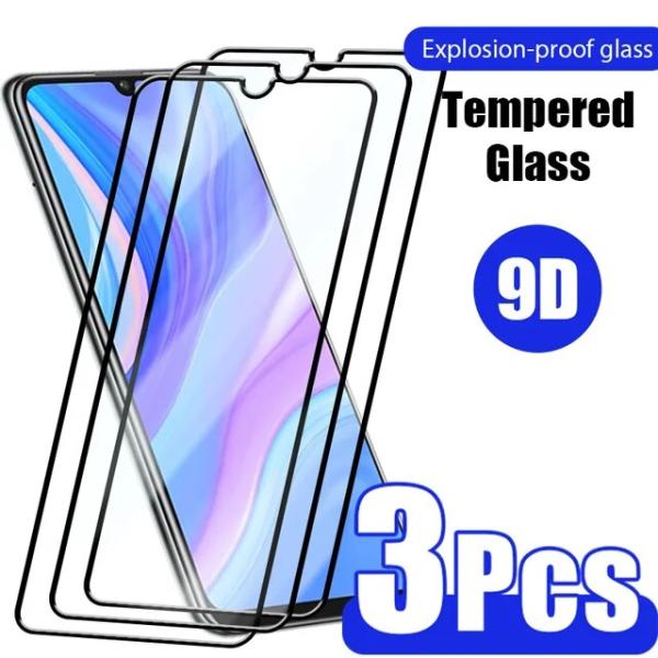 Huawei用保護ガラス,3個,モデルp50 p40 p30 lite p20 pro p smar...