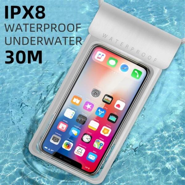 防水ユニバーサルIPx8ケース,iPhone 12 11 13 pro max x xs 14 hu...