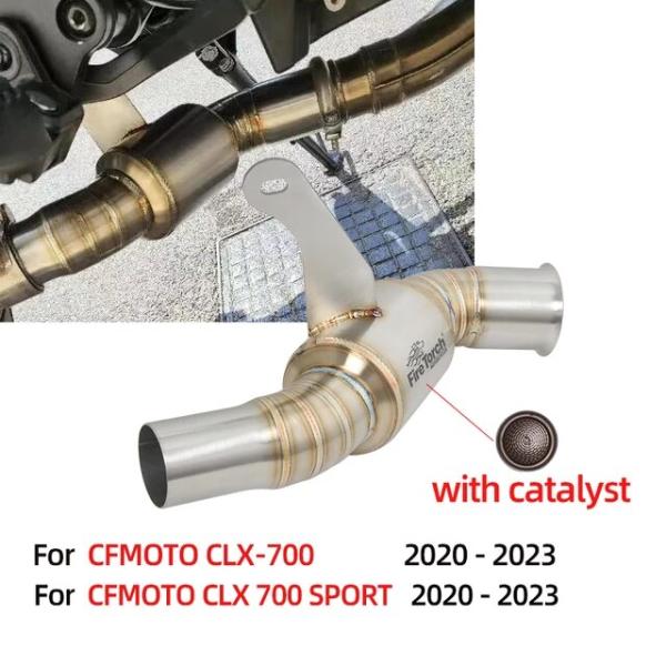 モーターサイクル用エキゾーストサイレンサー,CLX-700 clx 700 sport,2020-2...