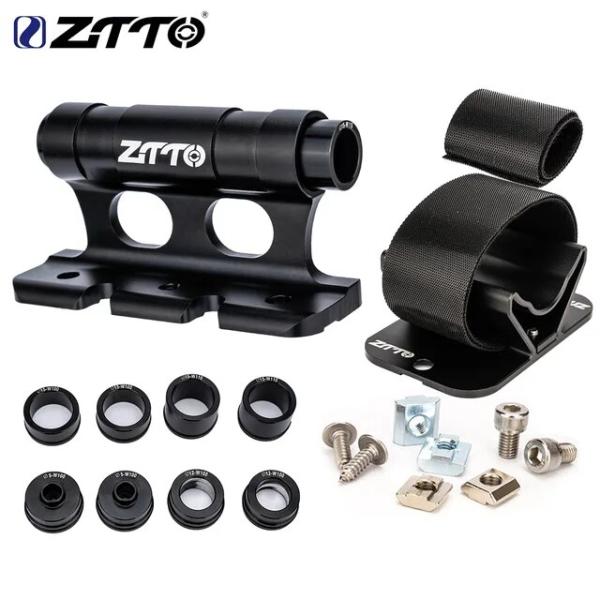 Ztto-自転車クイックリリースフォークマウント、カールーフラックサポート、スルーアクスルキャリア、...