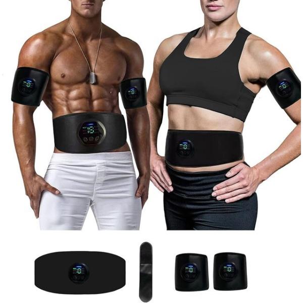 宝石-腹筋用の電気ベルト,体力トレーニング用のポータブルアクセサリー