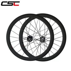 700Cカーボントラックバイクホイールセット24...の商品画像