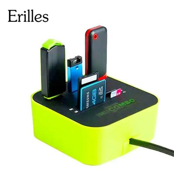 Erilles-PC,ラップトップ用のUSBハブ,タブレット,コンピューター用の3ポートアダプターを...