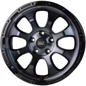 業販品 TOYO NANOENERGY 3Plus 195/45R17 MAD CROSS GRACE ブラッククリア 17インチ 7J+38 5H-114.3 4本