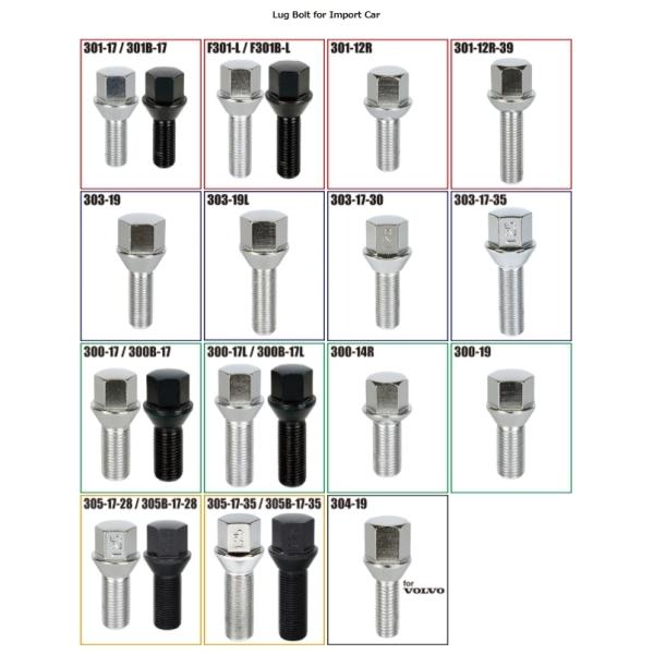 送料無料 新品 KYO-EI 品番:303-19L Lug Bolt (ラグボルト) M12×P1....