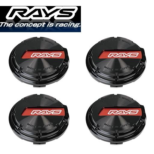 [送料無料] [RAYS] [No.015 GL Center Cap BK/RD] [センターキャ...