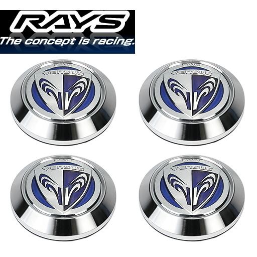 送料無料 RAYS [No.022 VERSUS VS Center Cap V1 Chrome/B...