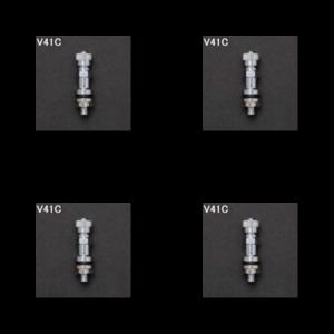 WORK/ワーク エアーバルブ 4個セット L型 エアバルブ V16C V24C V27C