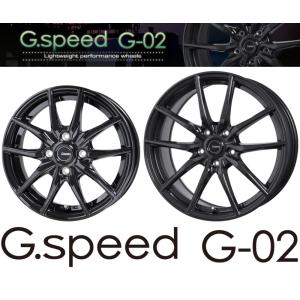 [業販限定販売] 冬用 4本セット 新品 軽量 G.speed G-02 15インチ 5.5J+43...