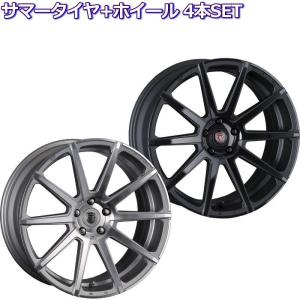 トーヨー トランパス Lu2 CRIMSON CLUBLINEA MALDINI FF シルバーポリッシュorマットブラック 19インチ 5穴 114.3 8J サマータイヤセット｜mkst